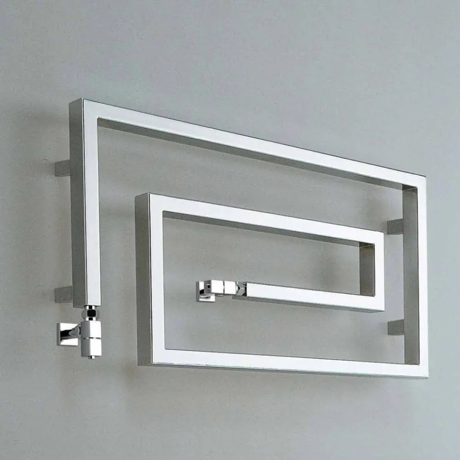 Snake Scirocco H design cromado radiador hidráulico Viadurini