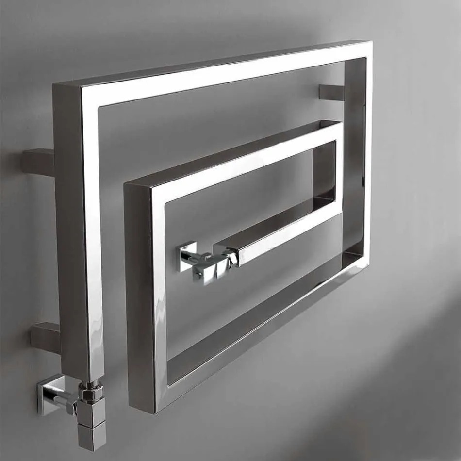 Snake Scirocco H design cromado radiador hidráulico Viadurini