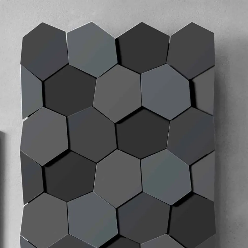 Radiador de Design Moderno em Aço Design Vertical 834 Watt - Honey Viadurini