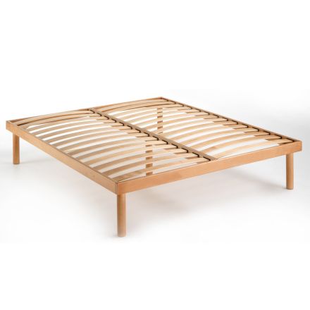 Estrado de Cama Duplo em Madeira de Faia 160x190 cm Bio Delta - Delta Viadurini