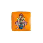 Rosenthal Versace Alphabet 6 Tigelas de Porcelana Quadradas e Planas - Alphabet Viadurini