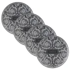 Rosenthal Versace Barocco 4 Pratos de Jantar Diâmetro 17 cm em Porcelana - Barocco Viadurini
