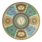 Rosenthal Versace Barocco Mosaic Placeholder Plate Diâmetro 33 cm - Mosaic Viadurini