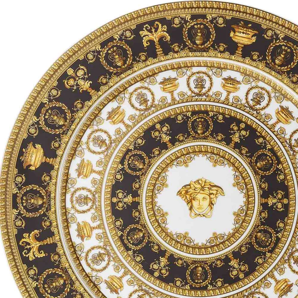 Rosenthal Versace I Love Baroque Place Card Prato Diâmetro 33 cm - Barroco Viadurini