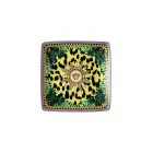 Rosenthal Versace Jungle Animalier 6 Tigelas Quadradas Planas - Animalier Viadurini