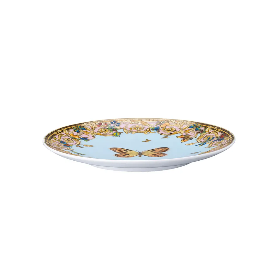 Rosenthal Versace Le Jardin 4 Pratos de Jantar Diâmetro 17 cm em Porcelana - Jardin Viadurini