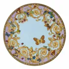 Rosenthal Versace Le Jardin Placa de cartão com diâmetro de 33 cm em porcelana - Jardin Viadurini
