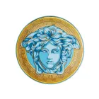 Rosenthal Versace Medusa Amplified 4 Pratos de Jantar Diâmetro 17 cm - Medusaamplifield Viadurini
