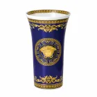 Rosenthal Versace Medusa Blue Vaso de porcelana de design moderno 26cm Viadurini