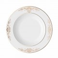 Rosenthal Versace Medusa porcelana de gala moderna placa profunda 22 cm