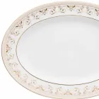 Rosenthal Versace Medusa Gala Placa Oval 34cm de design de porcelana Viadurini