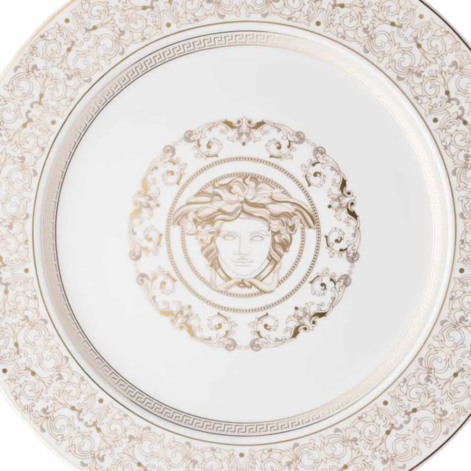 Rosenthal Versace Medusa Gala Porcelana design placeholder placa Viadurini