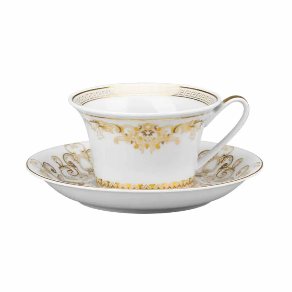 Rosenthal Versace Medusa Gala Teacup em porcelana design Viadurini