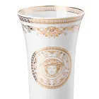 Vaso de design Rosenthal Versace Medusa Gala porcelana h 26cm Viadurini