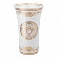 Vaso de porcelana Rosenthal Versace Medusa Gala h 34 cm design de luxo