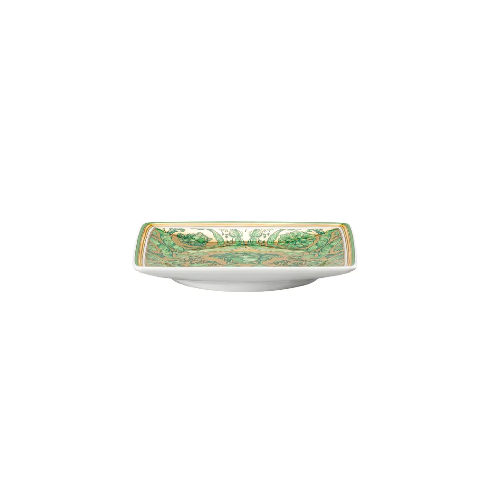 Rosenthal Versace Medusa Garland 6 xícaras quadradas planas - Natal Viadurini