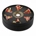 Rosenthal Versace Medusa Rosso Copo de café expresso com pires, conjunto de 6