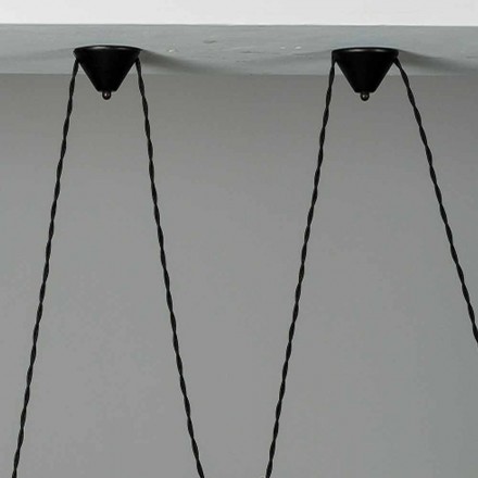 Roseta de cerâmica para composição de lâmpadas Battersea 975ST - Toscot Viadurini