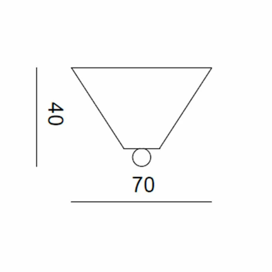 Roseta de cerâmica para composição de lâmpadas Battersea 975ST - Toscot Viadurini