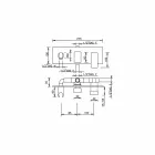 Torneira misturadora de chuveiro design com desviador de 3 vias Made in Italy - Sika Viadurini