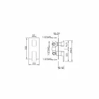 Torneira Misturadora de Chuveiro com Diverter 4 Outlets Made in Italy - Sika Viadurini