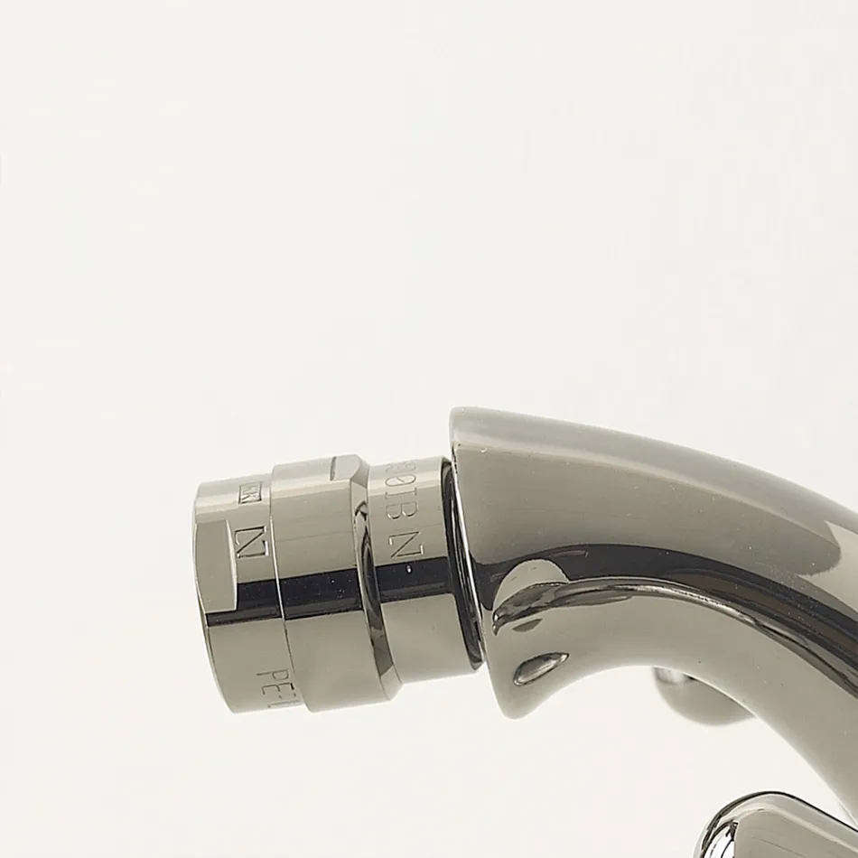 Torneira para bidê de latão com furo único e desperdício estilo clássico - Ercolina Viadurini