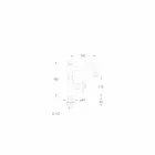 Torneira de lavatório de mono-água de design em latão Made in Italy - Binsu Viadurini