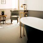 Torneira para banheira de latão clássica feita na Itália - Riko Viadurini