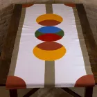 Pintado à mão italiano cânhamo Runner One Piece - Marcas Viadurini