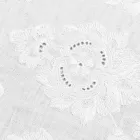 Caminho de mesa 100% linho com bordado de design luxuoso italiano - Jujuba Viadurini