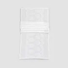 Caminho de mesa 100% linho com bordado de design luxuoso italiano - Jujuba Viadurini