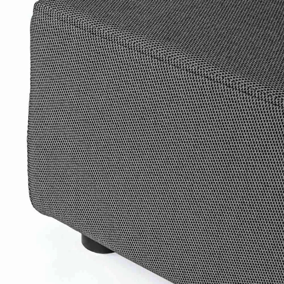 Lounge de canto externo de design moderno em tecido Homemotion - Benito Viadurini