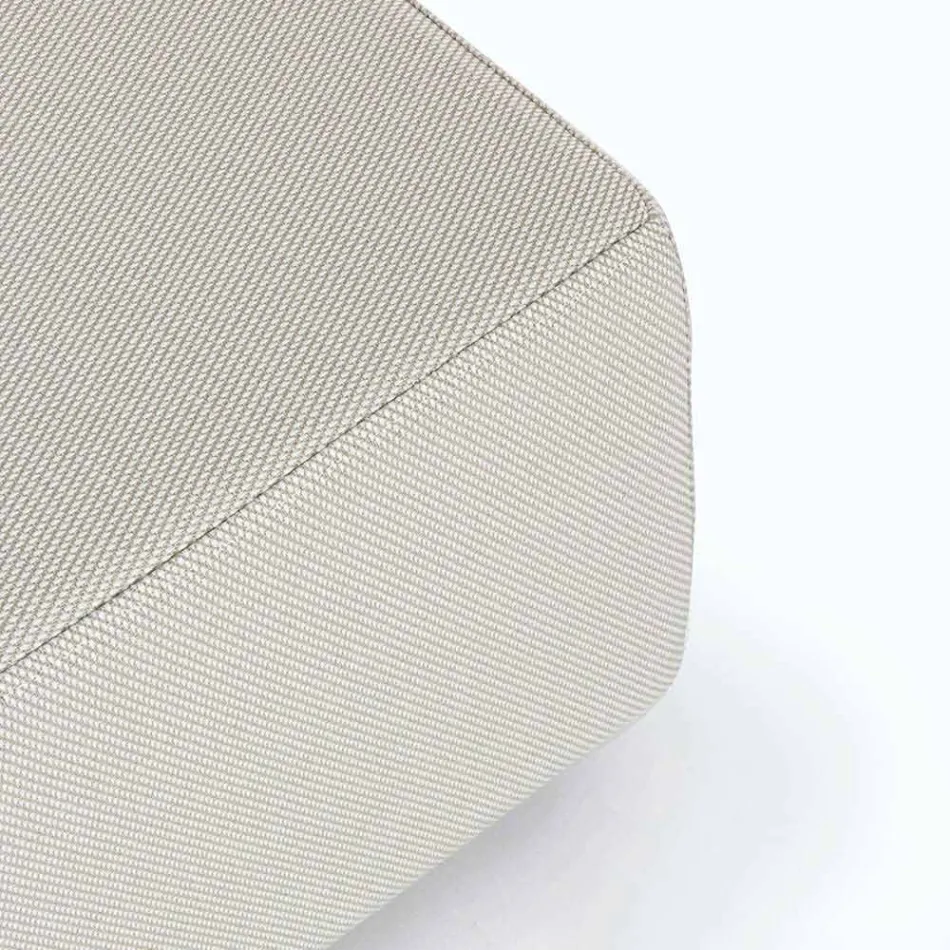 Lounge de canto externo de design moderno em tecido Homemotion - Benito Viadurini