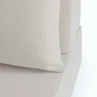 Lounge de canto externo de design moderno em tecido Homemotion - Benito Viadurini