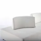 Lounge de canto externo de design moderno em tecido Homemotion - Benito Viadurini