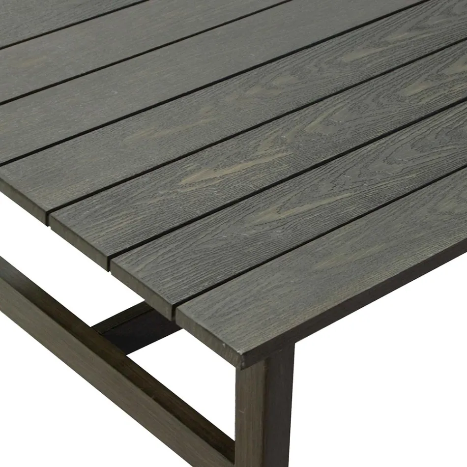 Sala de estar composta por 2 poltronas, 1 sofá e 1 mesa de centro - guarda-sol Viadurini