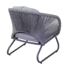 Sala de estar composta por 2 cadeirões com mesa de centro - Suitcase Viadurini