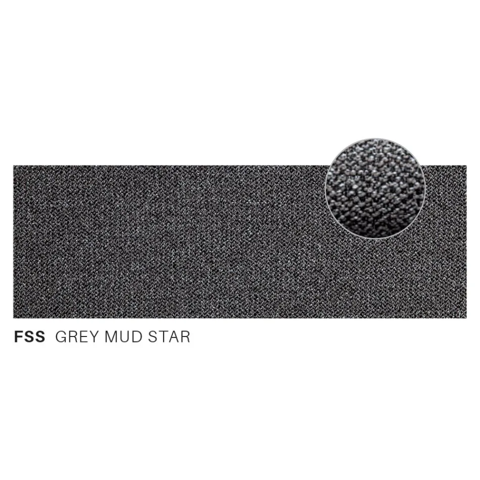 Sala de Estar Externa com Sofá e 2 Poltronas em Tecido Made in Italy - Suki Viadurini