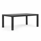 Salão Externo em Alumínio com Almofadas Cobertas em Tecido - Armonia Viadurini