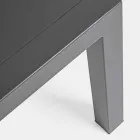 Salão Externo em Alumínio com Almofadas Cobertas em Tecido - Armonia Viadurini