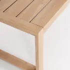 Salão de jardim com 1 sofá, 2 poltronas e 1 mesa de centro - Plano Viadurini