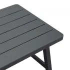 Lounge de jardim com sofá e mesa de centro em alumínio - Etiqueta Viadurini
