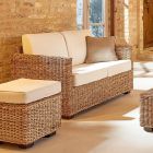 Abaca Garden Lounge completo com almofadas - Raziel Viadurini