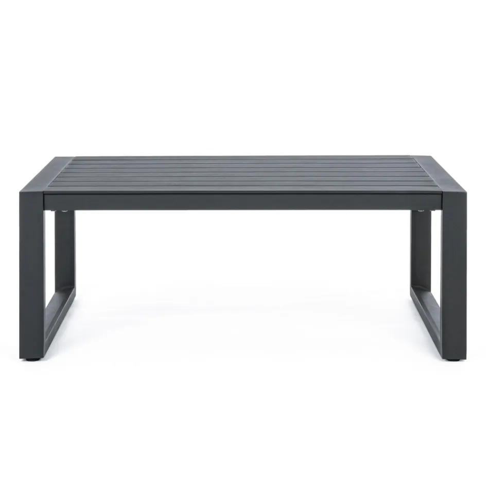 Garden Lounge em Design de Alumínio Branco ou Preto - Milk Rain Viadurini