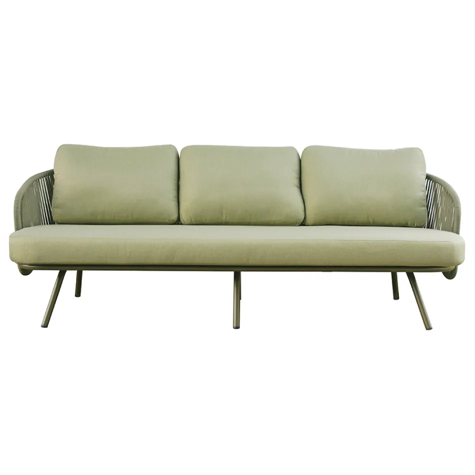 Sala de estar com jardim em alumínio vermelho ou verde - Regalrise Viadurini