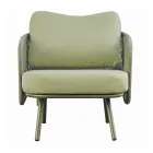 Sala de estar com jardim em alumínio vermelho ou verde - Regalrise Viadurini