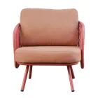 Sala de estar com jardim em alumínio vermelho ou verde - Regalrise Viadurini