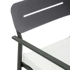 Lounge de jardim em alumínio com diferentes acabamentos - Souvenir Viadurini