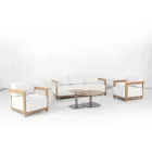 Sala de estar em alumínio com efeito madeira de transferência térmica - Camper Viadurini