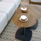 Sala de estar em alumínio com efeito madeira de transferência térmica - Camper Viadurini